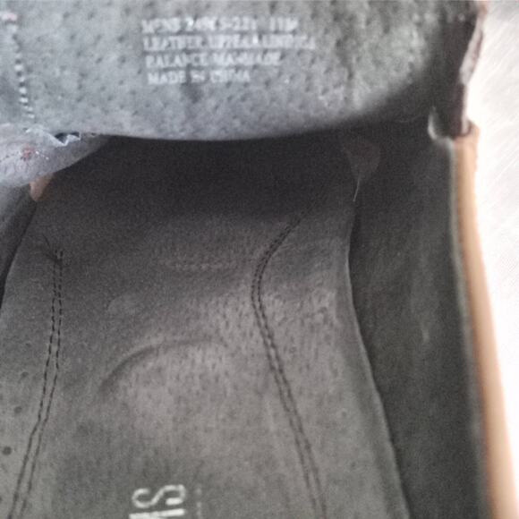 STACY ADAMS Leather Loafers Men Sz 11 M Comfort Insole Brown Slip On Dress Shoe - Picture 9 of 11